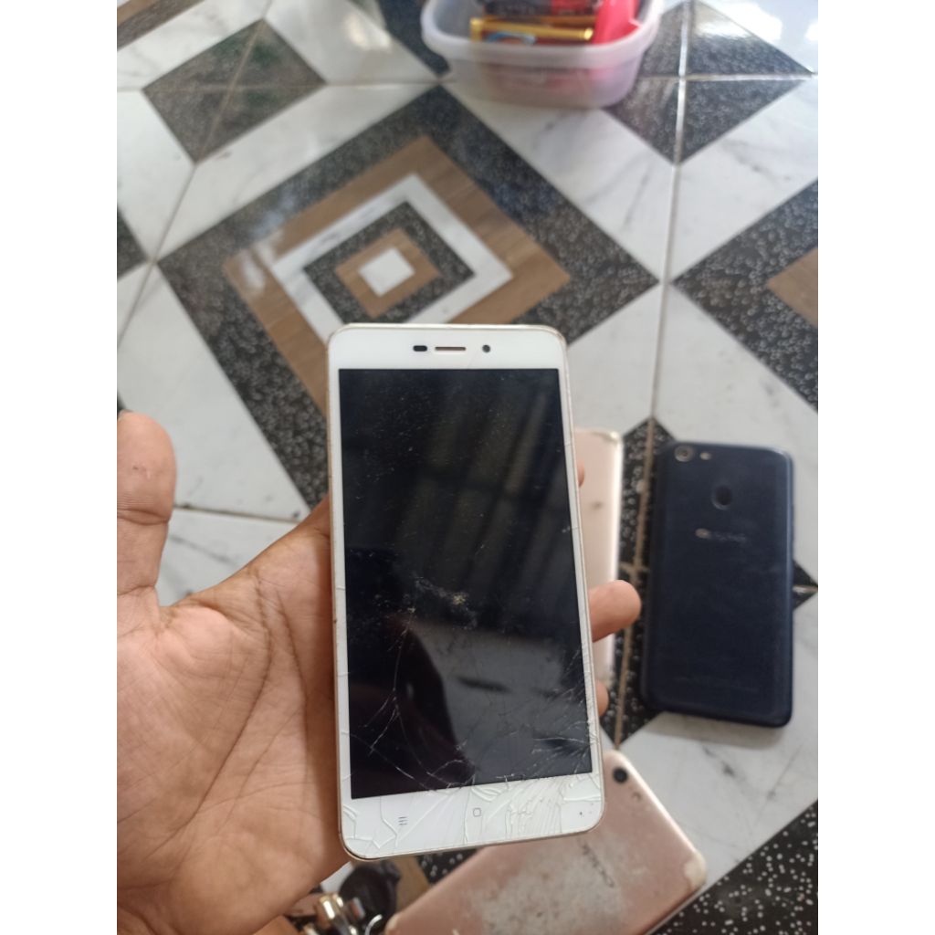 redmi 4a minus lcd poin mesin idup