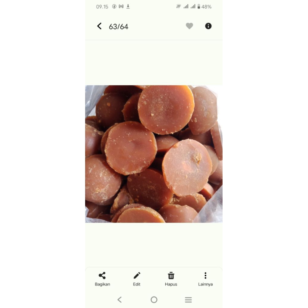 Gula merah kelapa 1kg