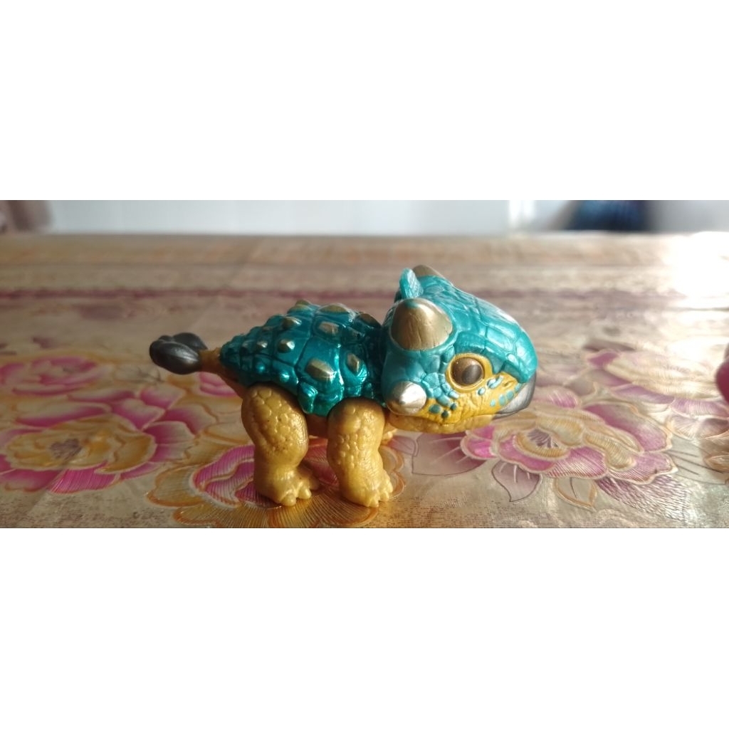 Jurassic World Snap Squad Ankylosaurus Metalic Wave 6 Mattel