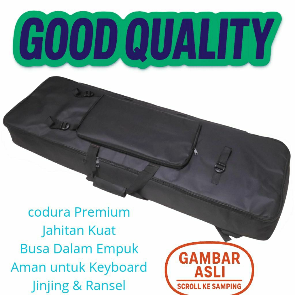 Tas Keyboard Roland BK3 BK5 E-A7 | Softcase Piano Elektronik Roland | Tas Keyboard Cordura Anti Air 