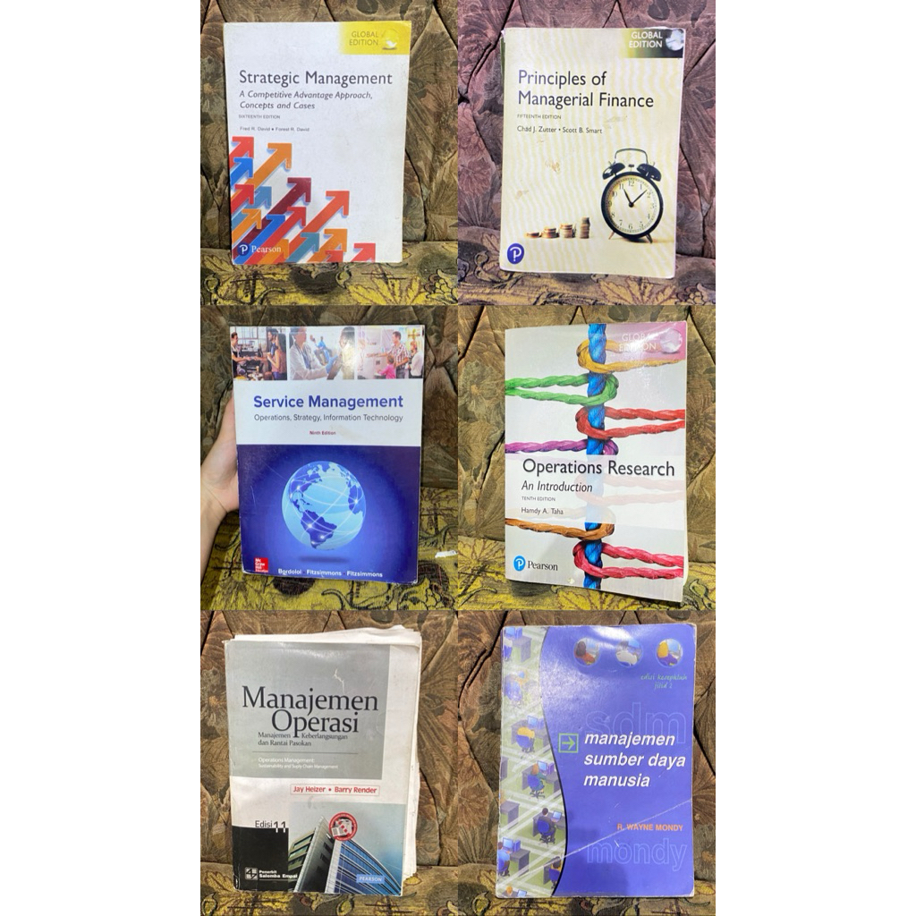 Preloved Buku Kuliah Manajemen Trisakti