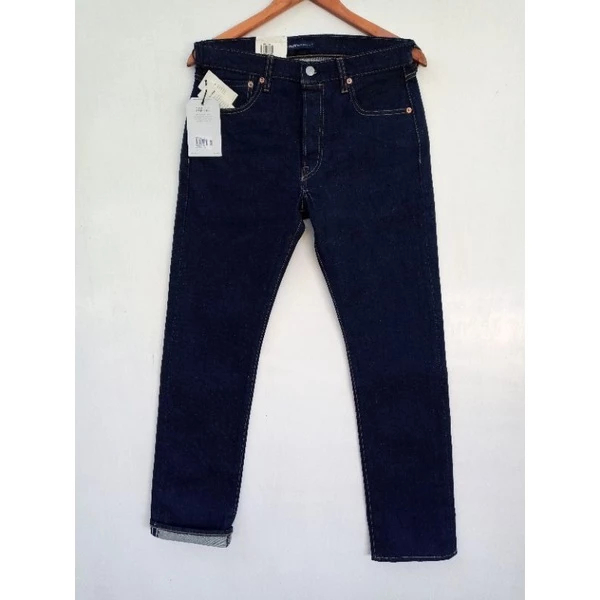 Celana Levi's 501 Rinse Made & Crafted SELVEDGE Jeans. (00501-2853)