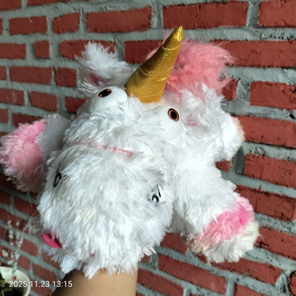 BONEKA UNICORN MINION DESPICABLE ME FULUFFY UNIVERSAL STUDIO JAPAN