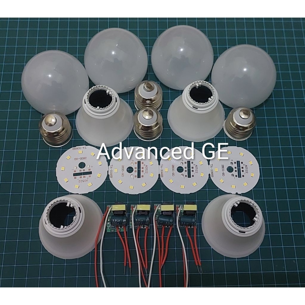 PCB Led AC DC 9W Paket Lampu Rakitan
