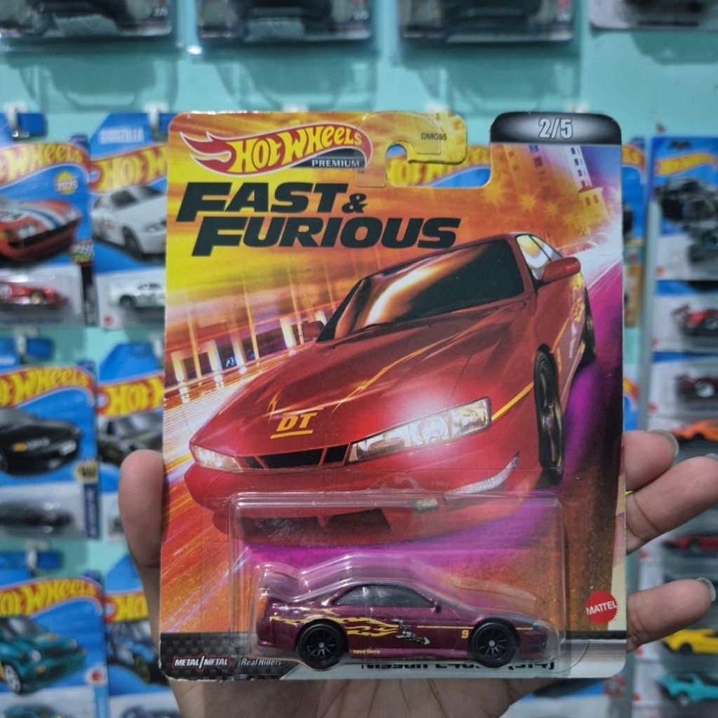 HOT WHEELS PREMIUM FAST AND FURIOUS NISSAN 240SX S14 LETTY