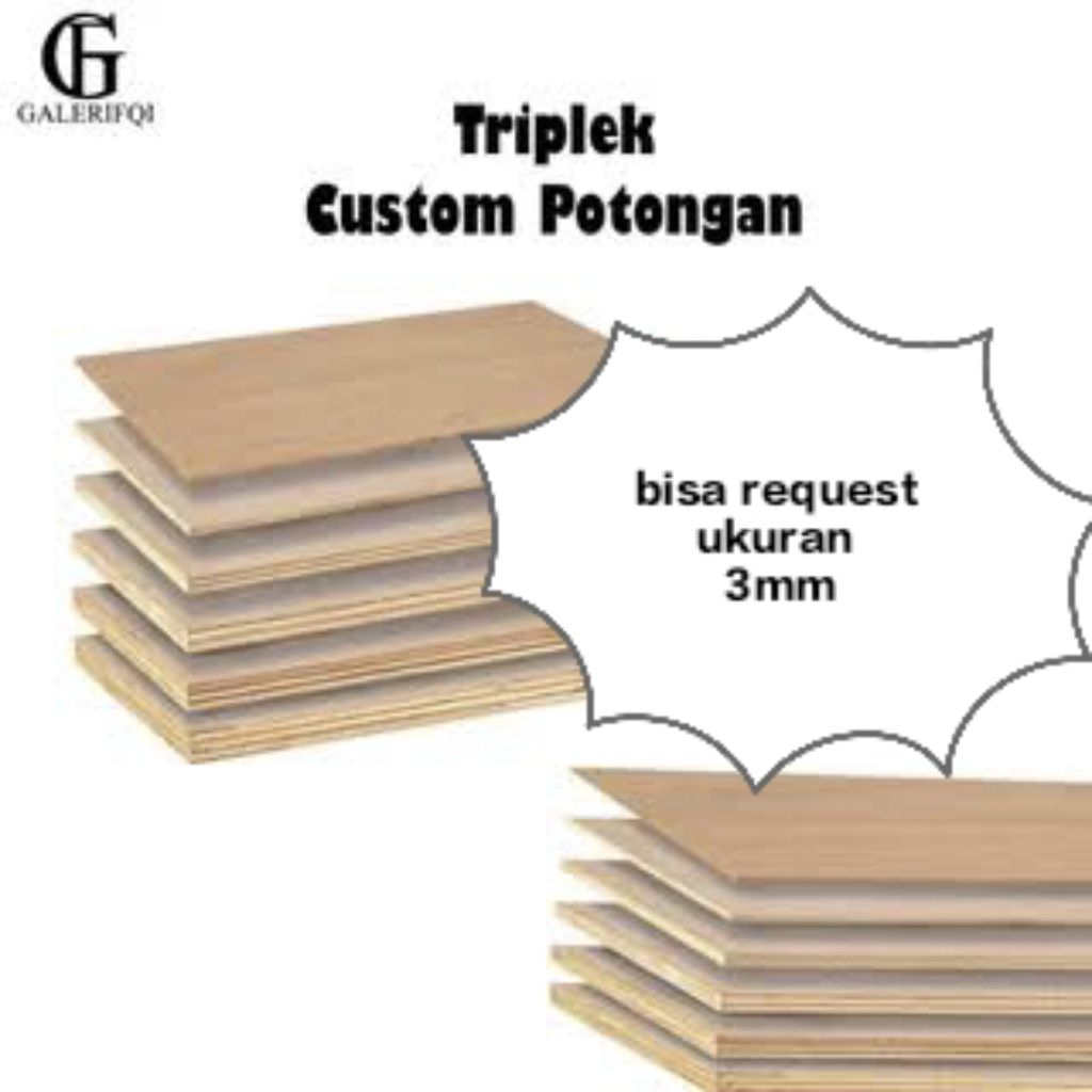 triplek 3mm / triplek custom / mutiplek