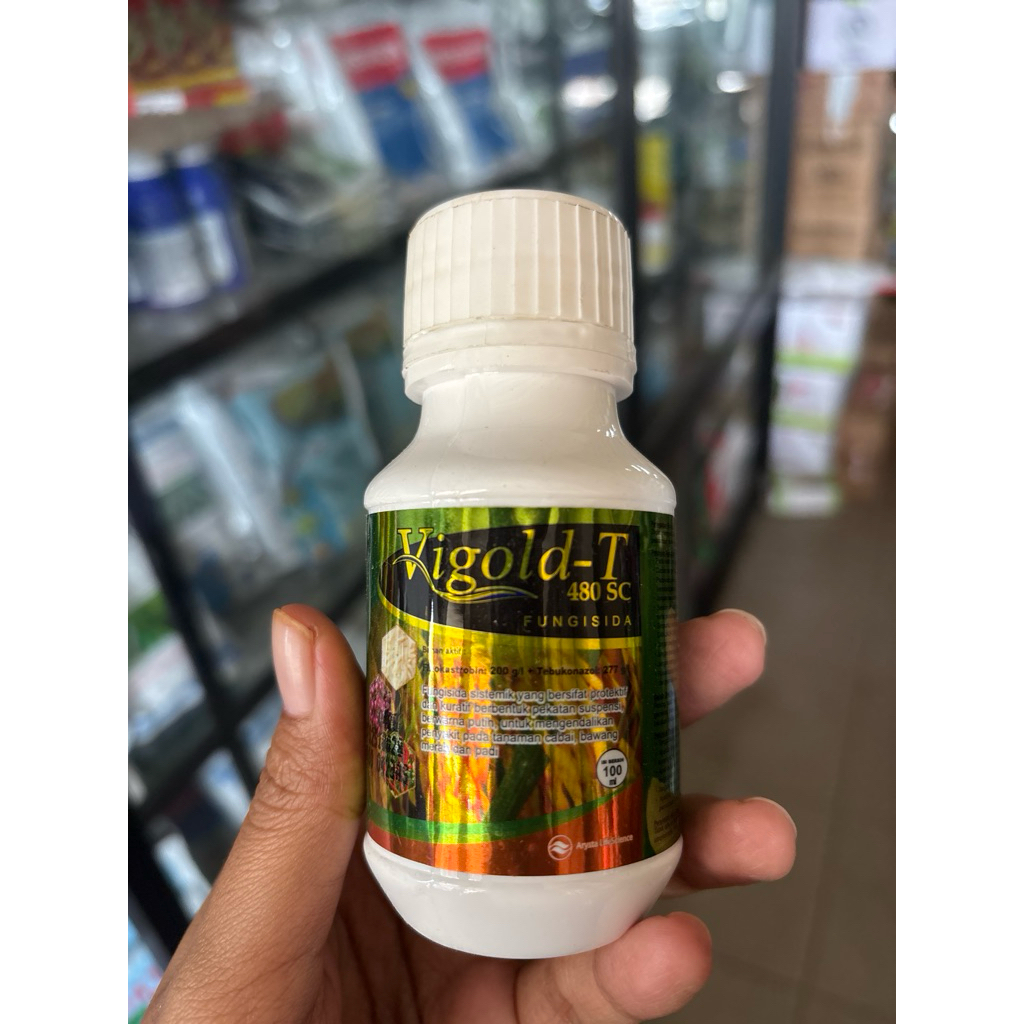 Fungisida / Pembasmi Penyakit Tanaman VIGOLD-T 480SC 100ml