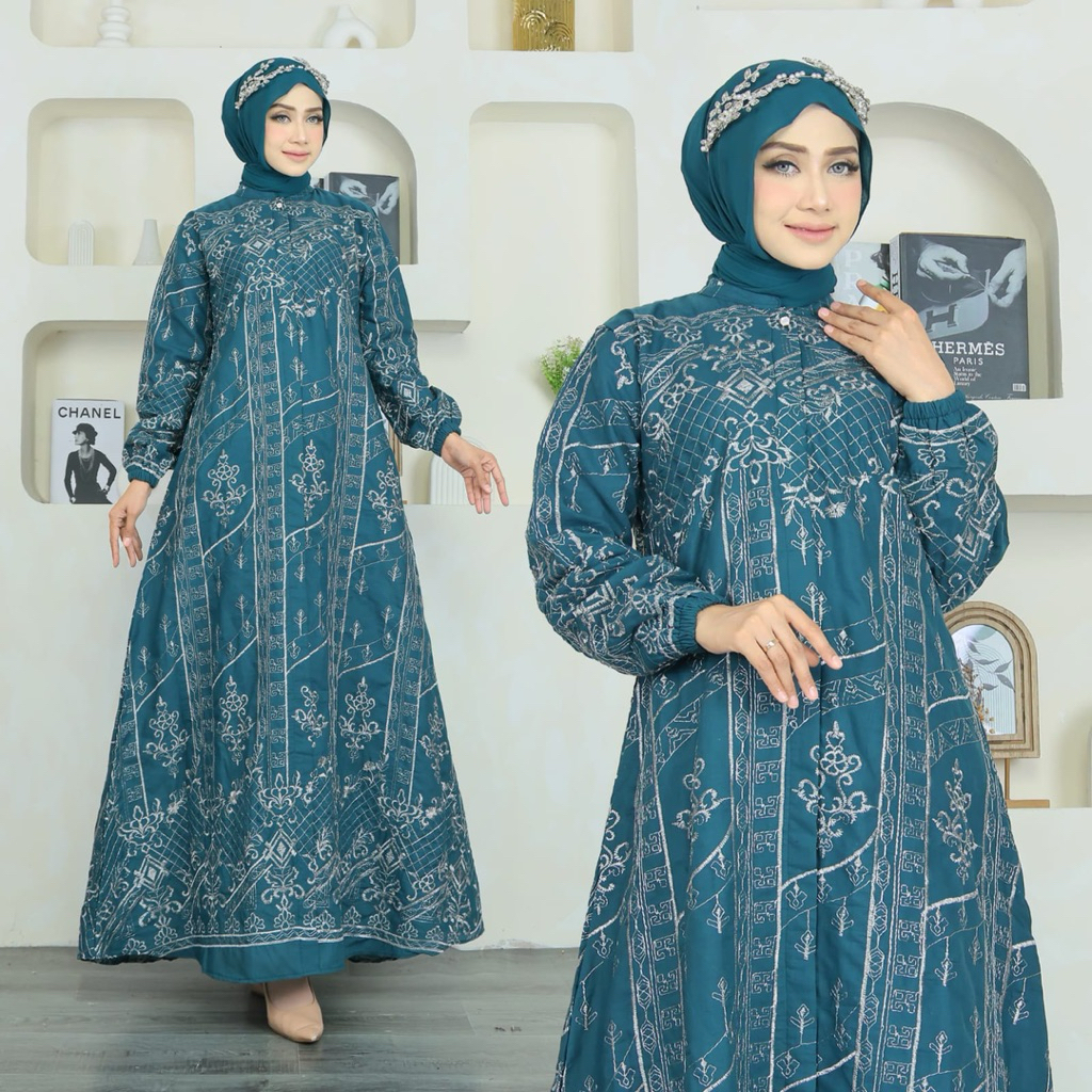 Gamis Laura Katboll Kerancang BKK/Laura Dress/GamisKatbol/gamismurah