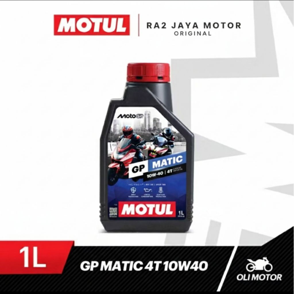 Oli Motul Moto GP Matic 4T 1L original untuk NMAX, AEROX , PCX , VARIO 160 dll