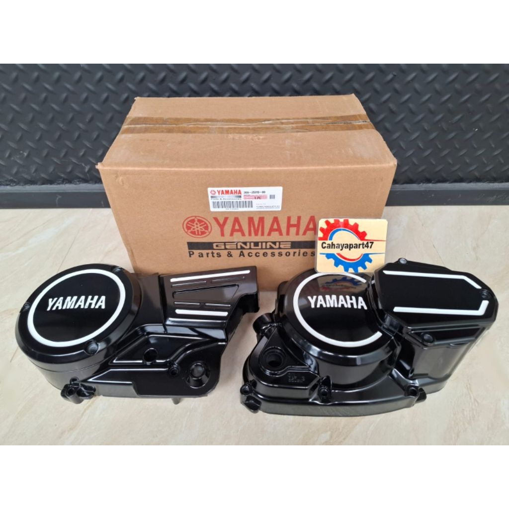 Bak Kalter Bak Kopling Blok Set Sepasang Kiri Kanan Yamaha Rx King Rxking Rx-King Hitam (3KA)