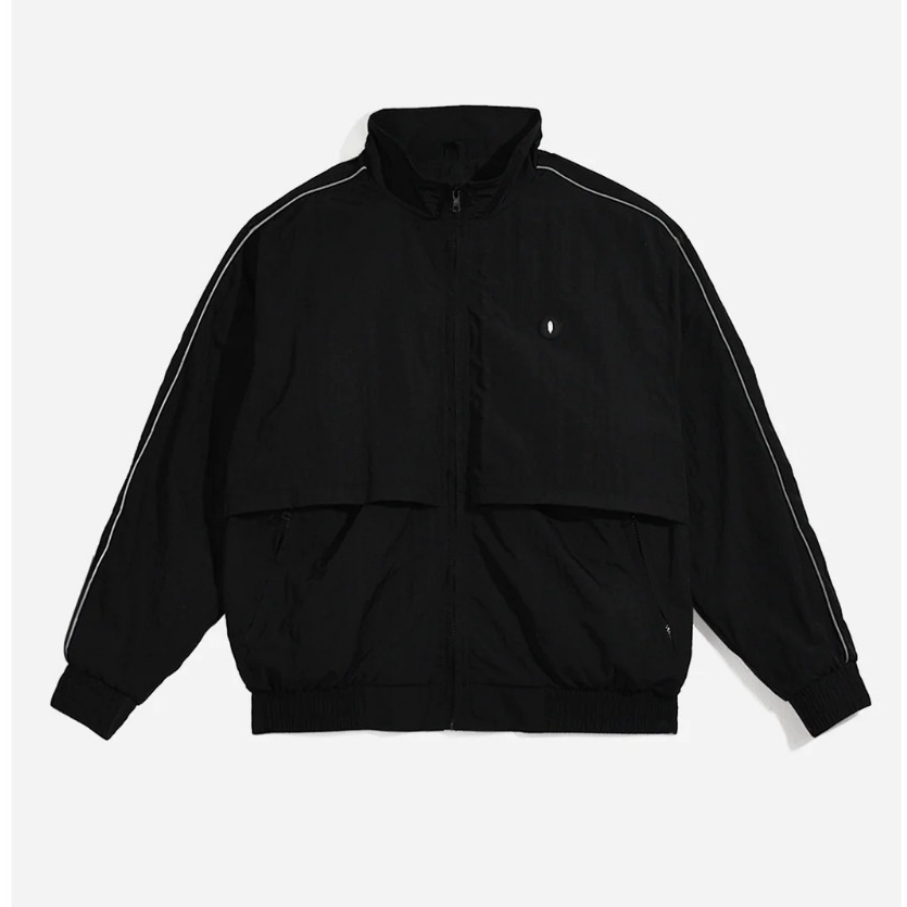 JAKET TRACKTOP WARNING CLOTHING - GRAPHITE - REFLECTIVE