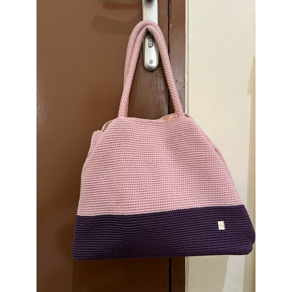 Tas Preloved Shoulder Bag Dowa Crochet