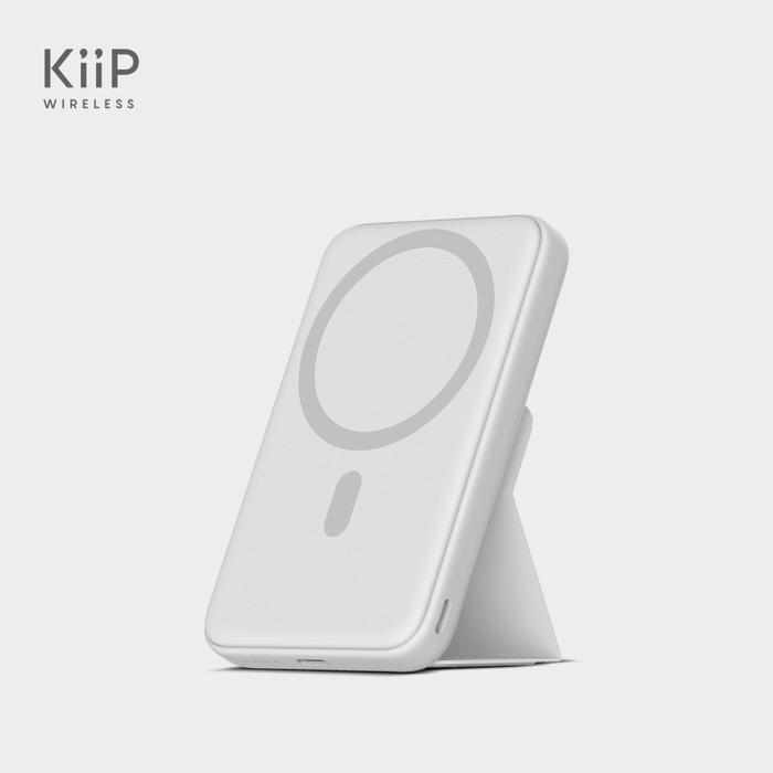 KIIP WIRELESS MAGNETIC WIRRELES POWERBANK 20W WHITE EW56