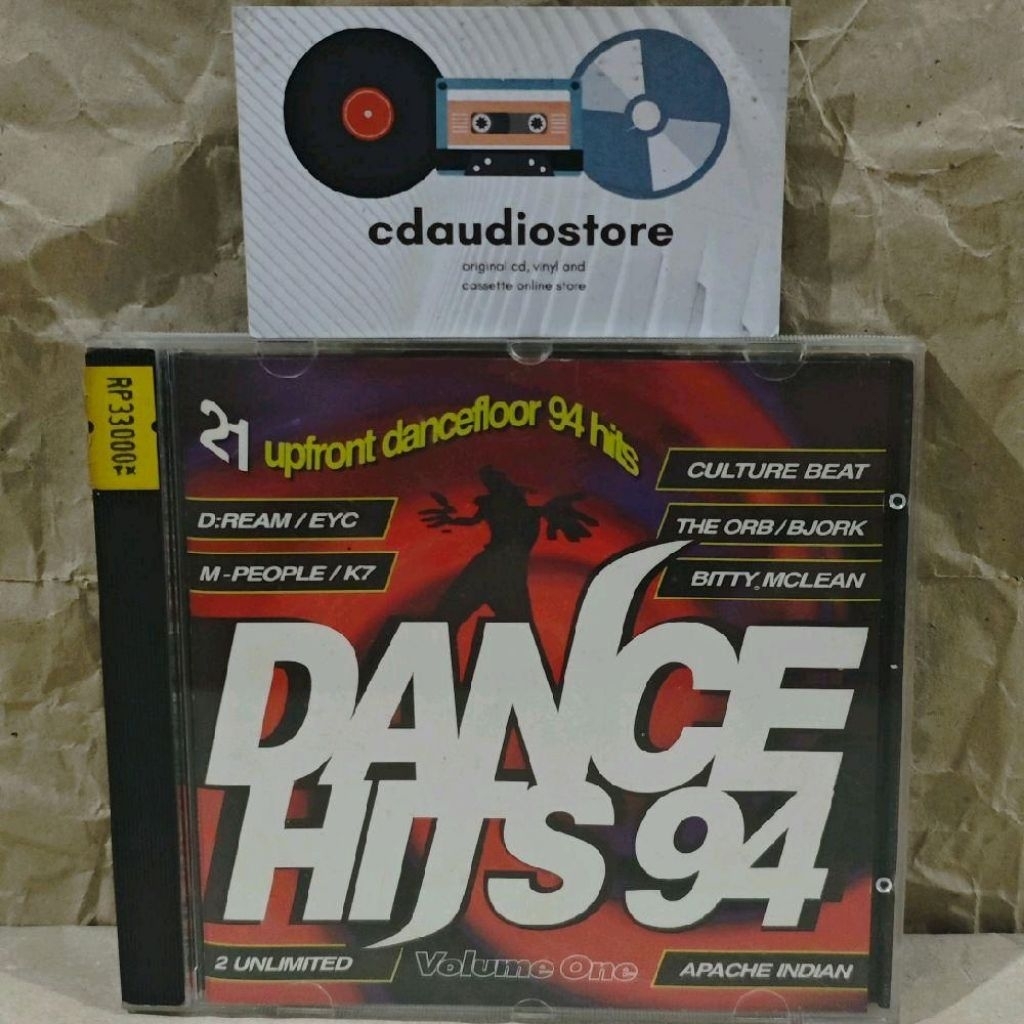 CD DANCE HITS 94 VOL. 1 - CULTURE BEAT 2 UNLIMITED M PEOPLE EYC K7