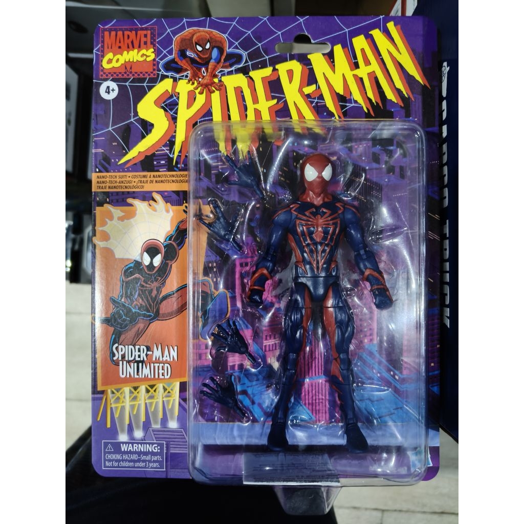 hasbro marvel legends spiderman unlimited