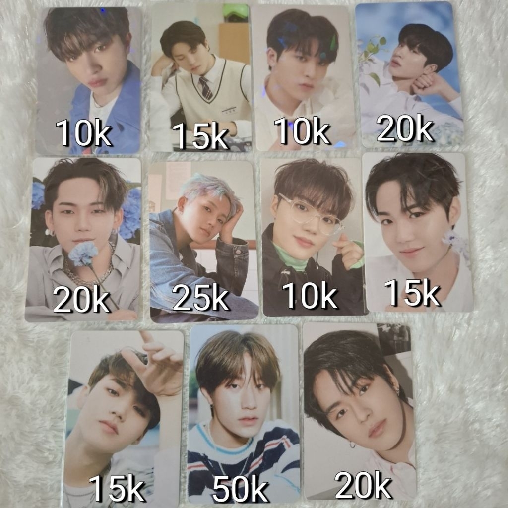 CLEARANCE SALE OFFICIAL PHOTOCARD TREASURE HYUNSUK YEDAM SADBOY DOYOUNG JAEHYUK JUNGHWAN