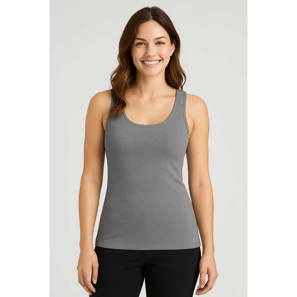 Tangtop bahan kaos adem wanita jumbo - tanktop bahan kaos adem wanita jumbo atasan outfit