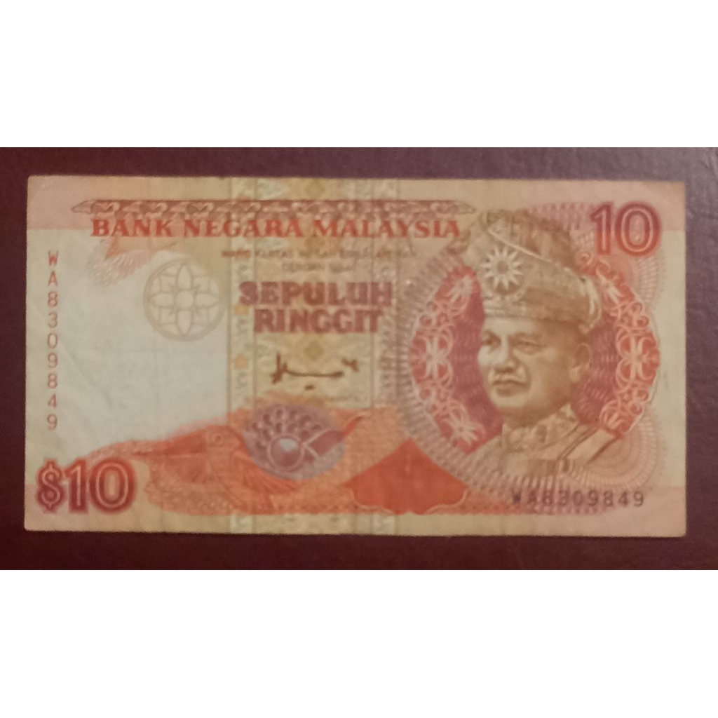 UANG MALAYSIA 10 RINGGIT