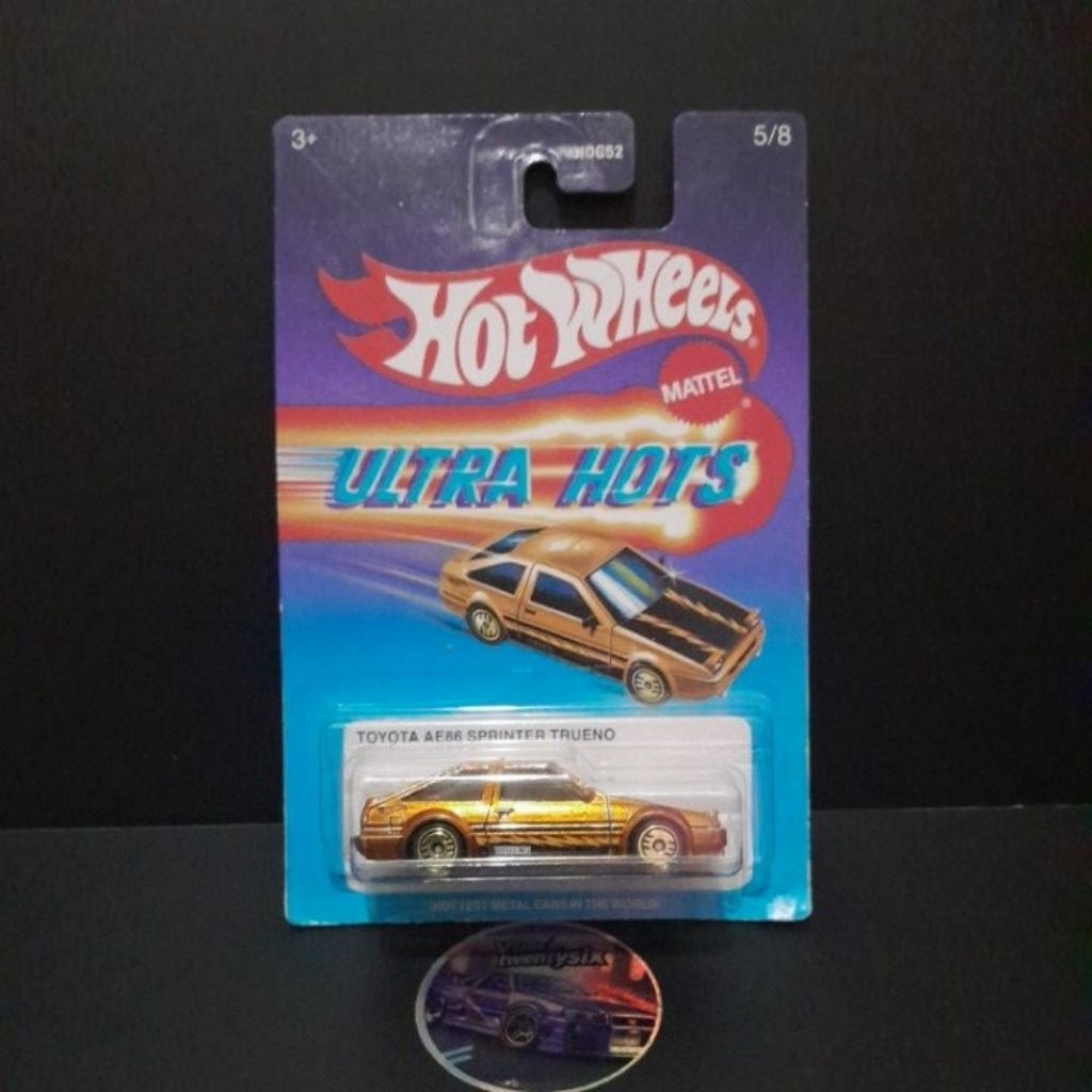 Hotwheels toyota Ae86 Sprinter trueno