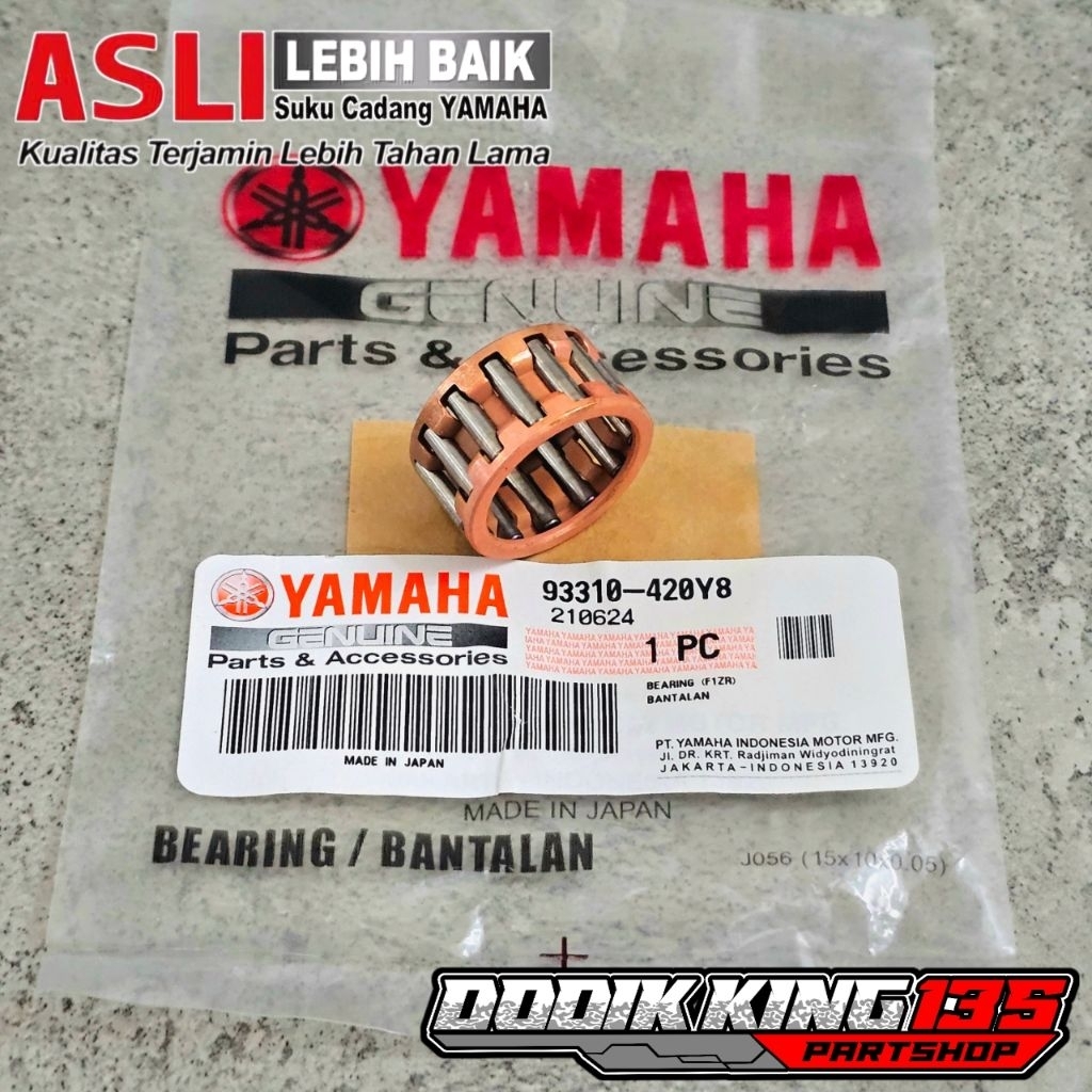 LAHER BEARING BAMBU BIG END STANG SEHER STANG PISTON F1Z F1ZR FIZR FORCE1 ALFA CHAMP ORIGINAL YAMAHA