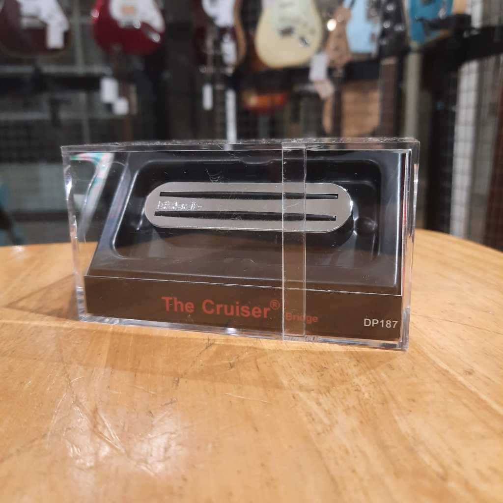 DiMarzio DP187C THE CRUISER Bridge Guitar Pickup CHROME Cover