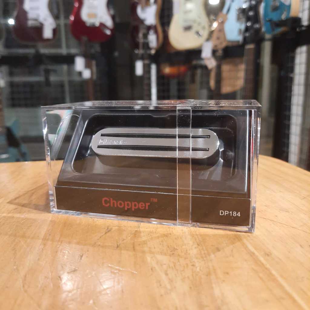 DiMarzio DP184 THE CHOPPER Guitar Pickup CHROME Cover