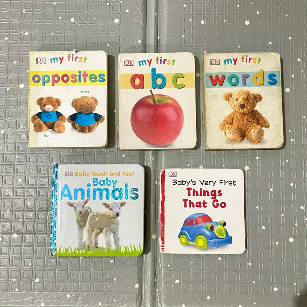 PRELOVED NETT TakeAll DK My First | Buku Edukasi Boardbook Anak Bayi Baby Balita Pengenalan Board Bo