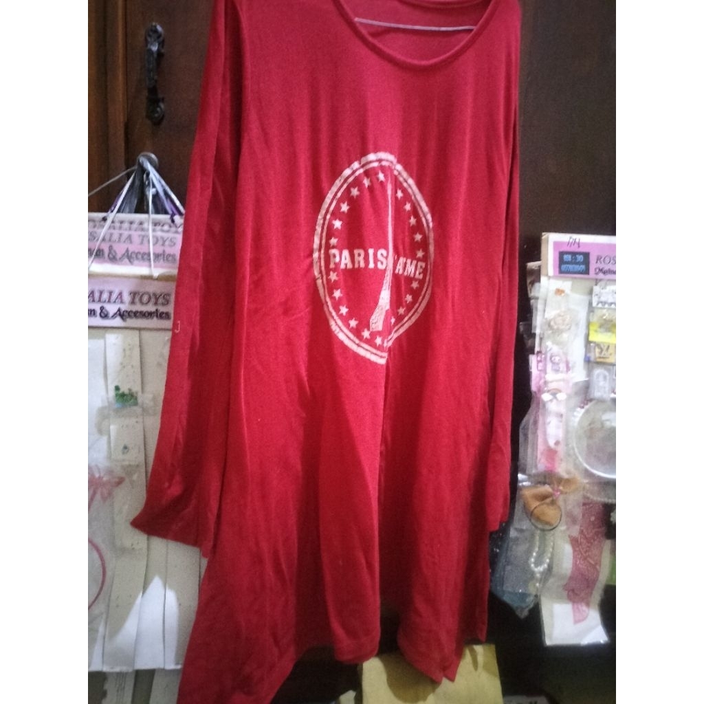 kaos tunik pl pribadi