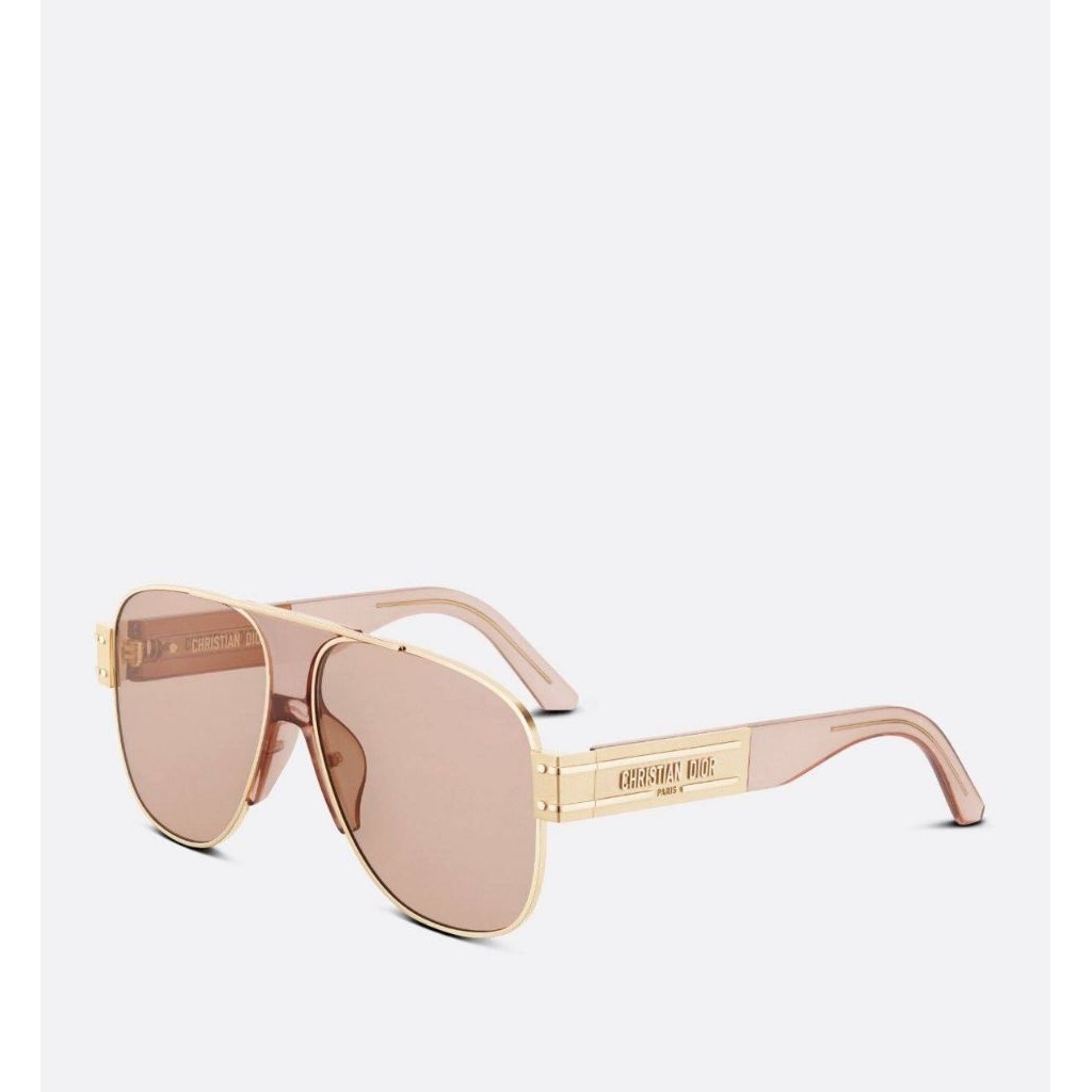 Dior Signature A3U Sunglasses Pilot Nude