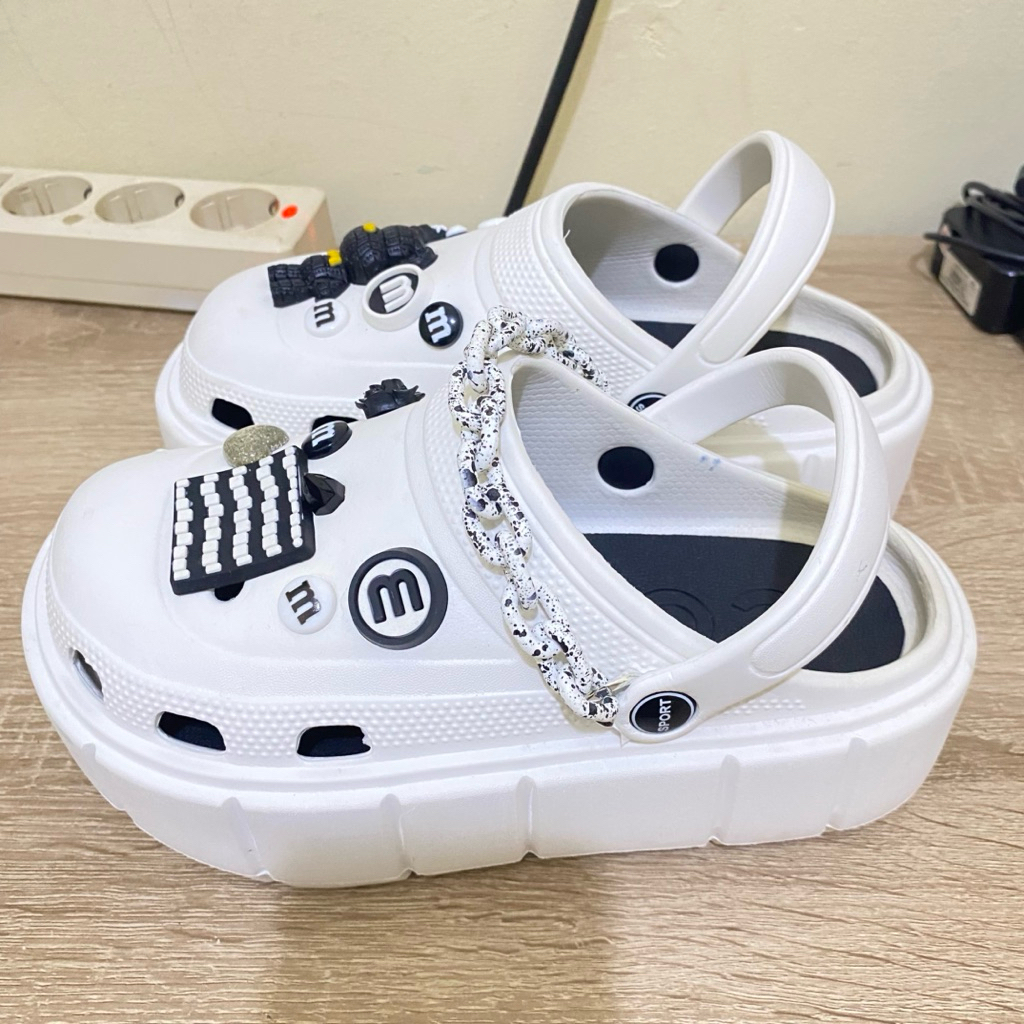 Sandal Wedges Wanita | Sandal Wanita | Sandal Crocs