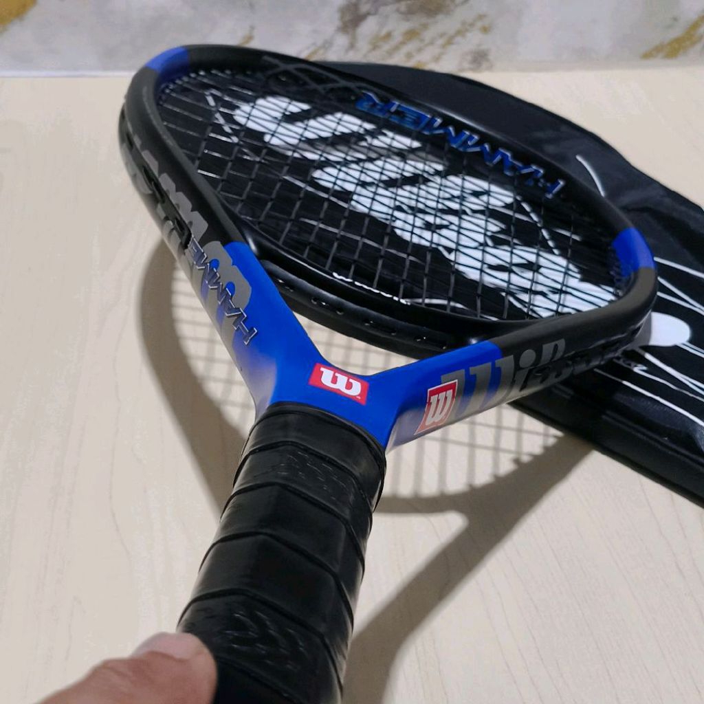 Raket Tenis Wilson Hammer Carbon Matrix Ada Tas free Gripe