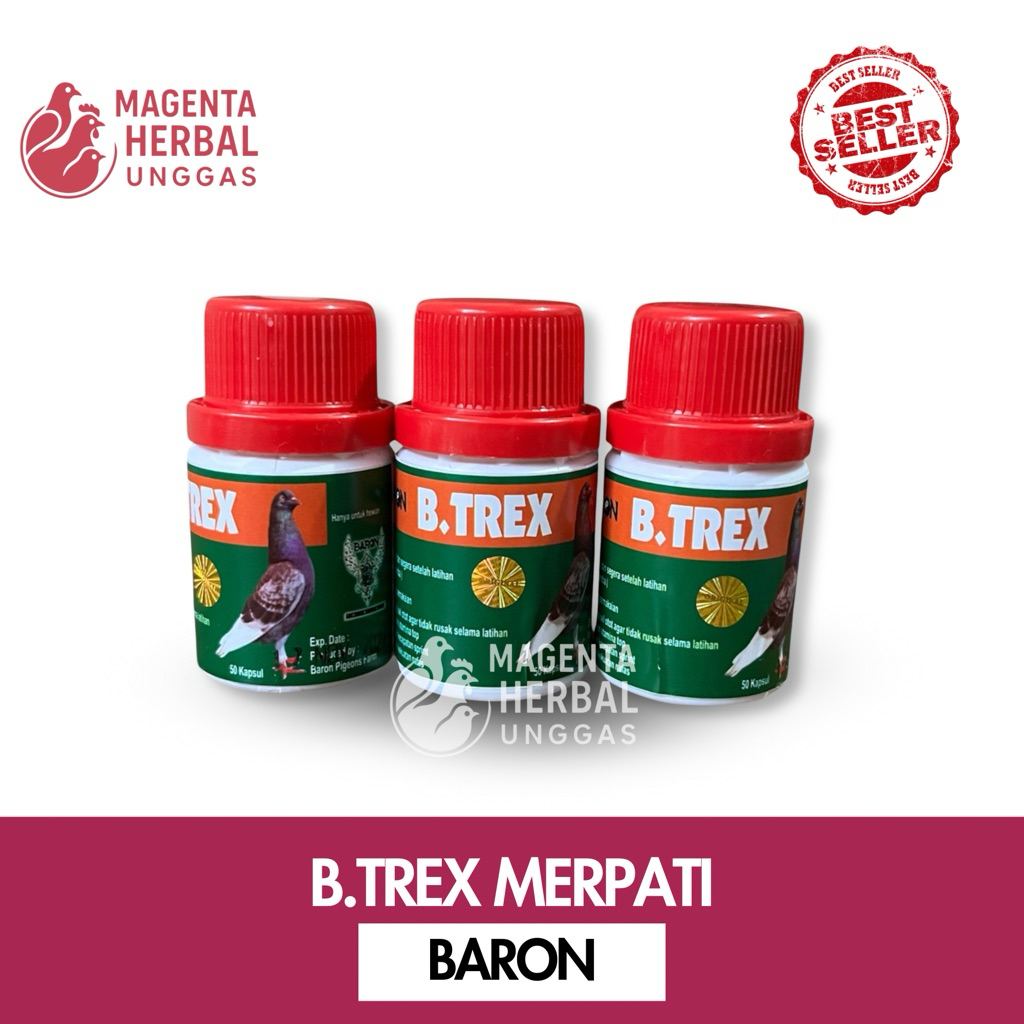 B.TREX baron isi 50 kapsul