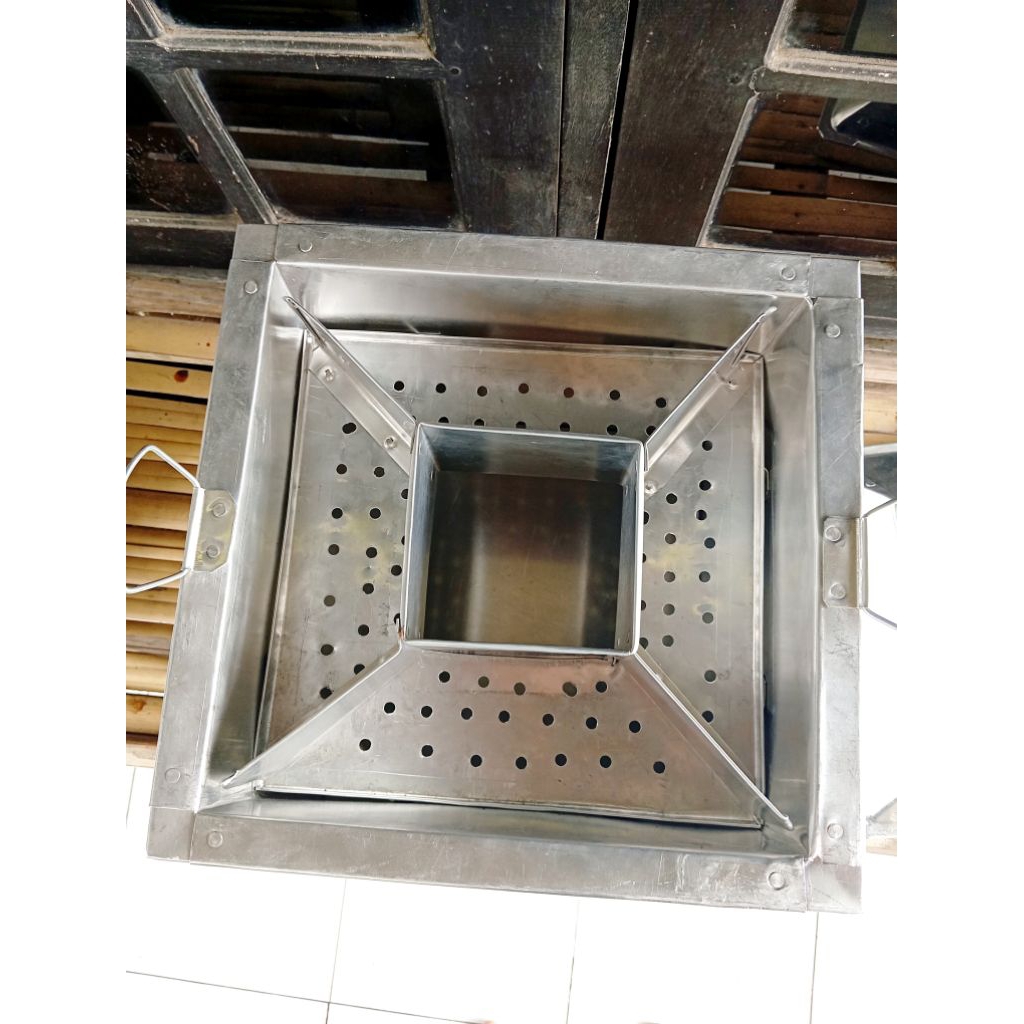 dandang pentol/bakso kotak sekat 4