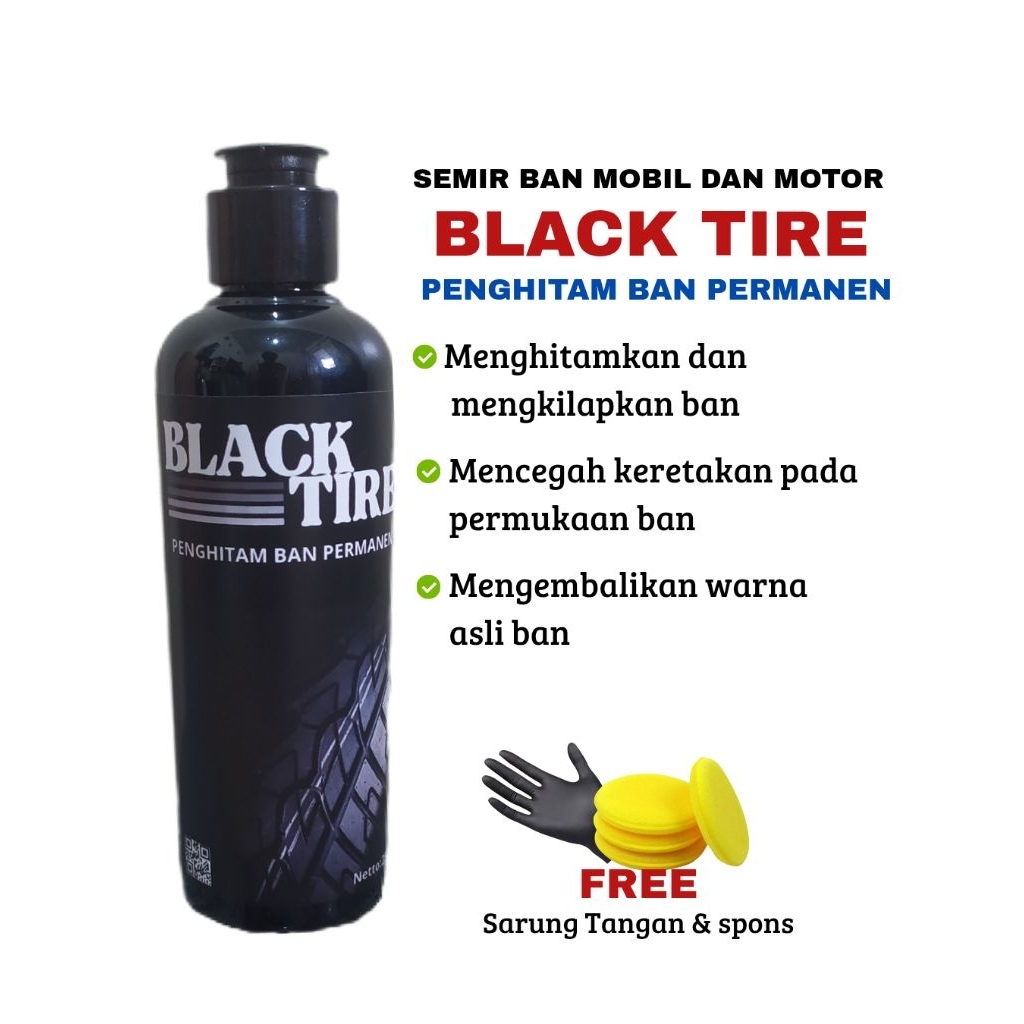 Semir Ban Mobil dan Motor | Penghitam Ban Permanen