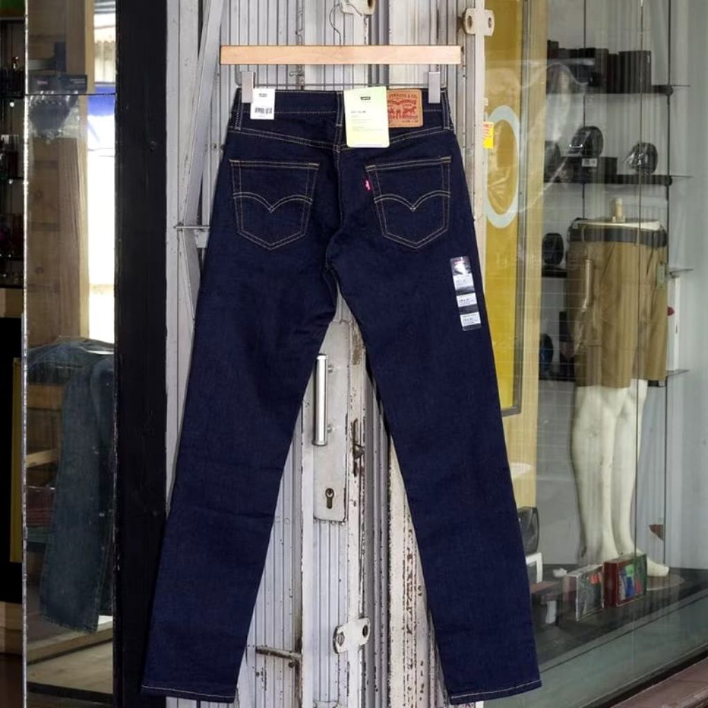 celana jeans panjang pria dewasa slim fit / celana panjang jeans ukuran jumbo 28-38