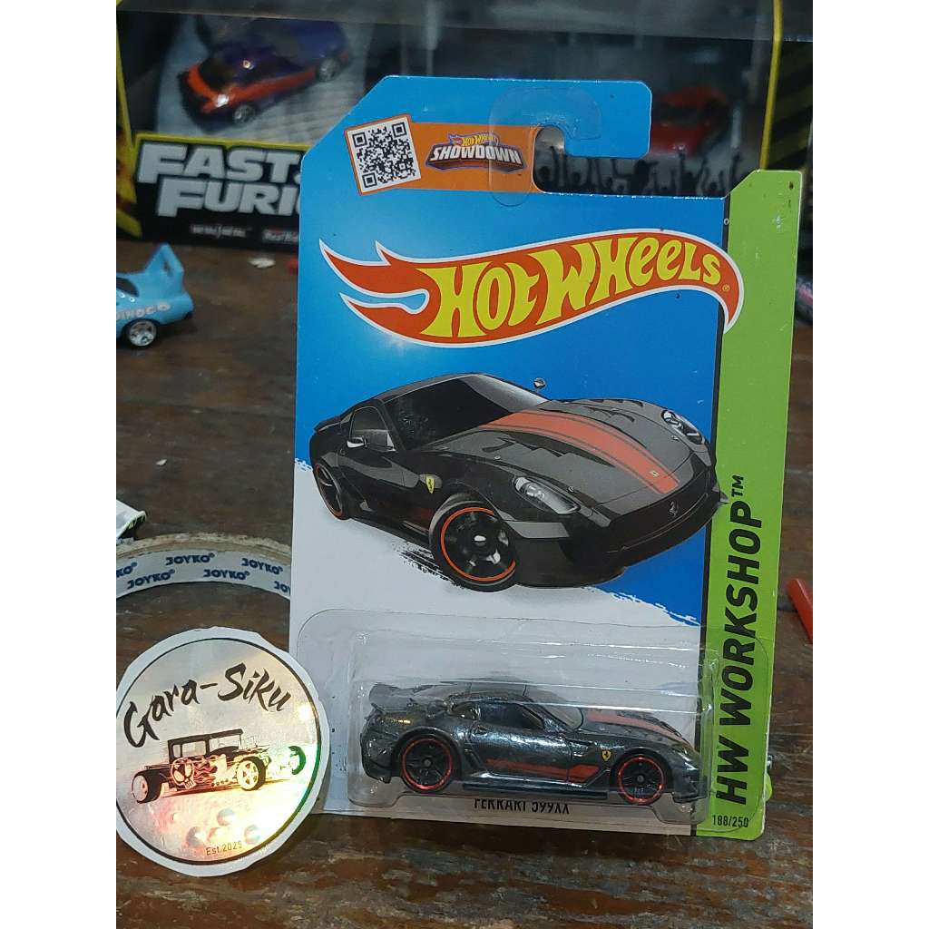 HOT WHEELS FERRARI 599XX HW workshop 2013 Original Mattel