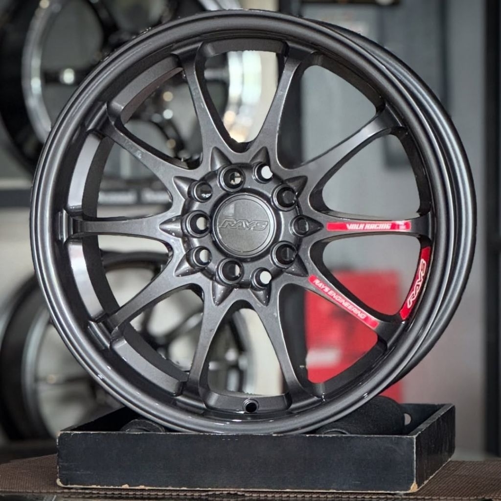 velg mobil ring 16 VOLKRAYS CE28 PCD 5X100 - 5X114,3 velg racing r16 Altis sienta New avanza xenia B