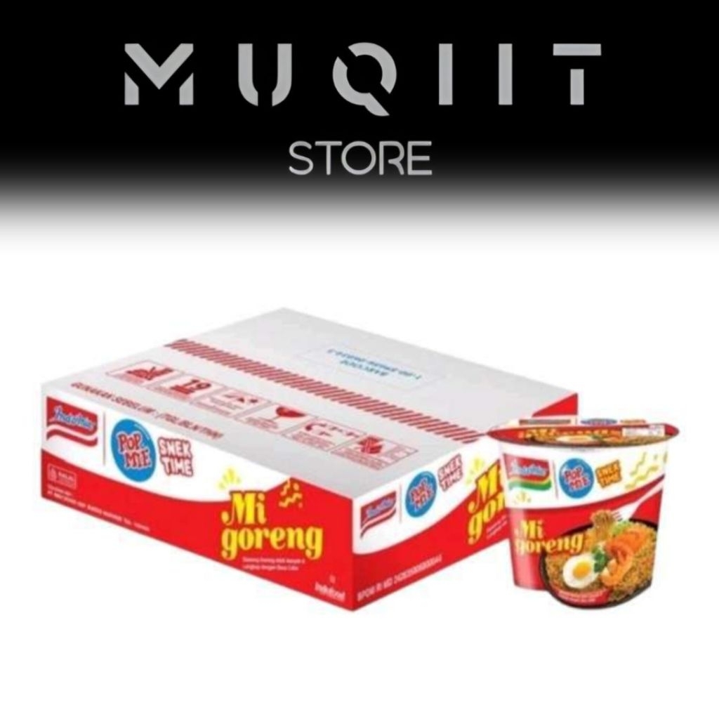 Indomie Pop mie Cup mini Rasa mi Goreng isi 12 (1 Kardus)