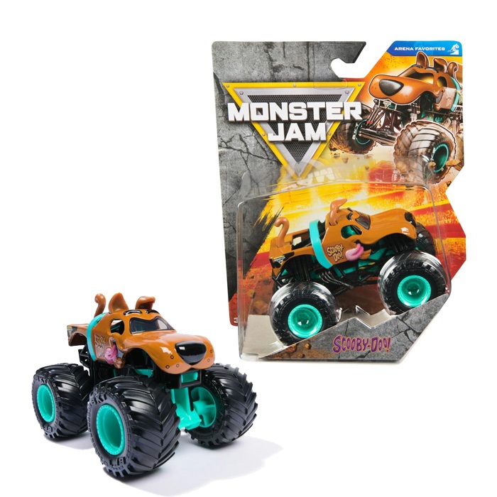 Monster Jam Diecast Vehicle 1:64 Official Scooby-Doo Monster Truck