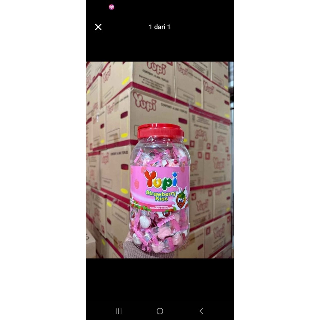 yupi toples 1 dus 6pc