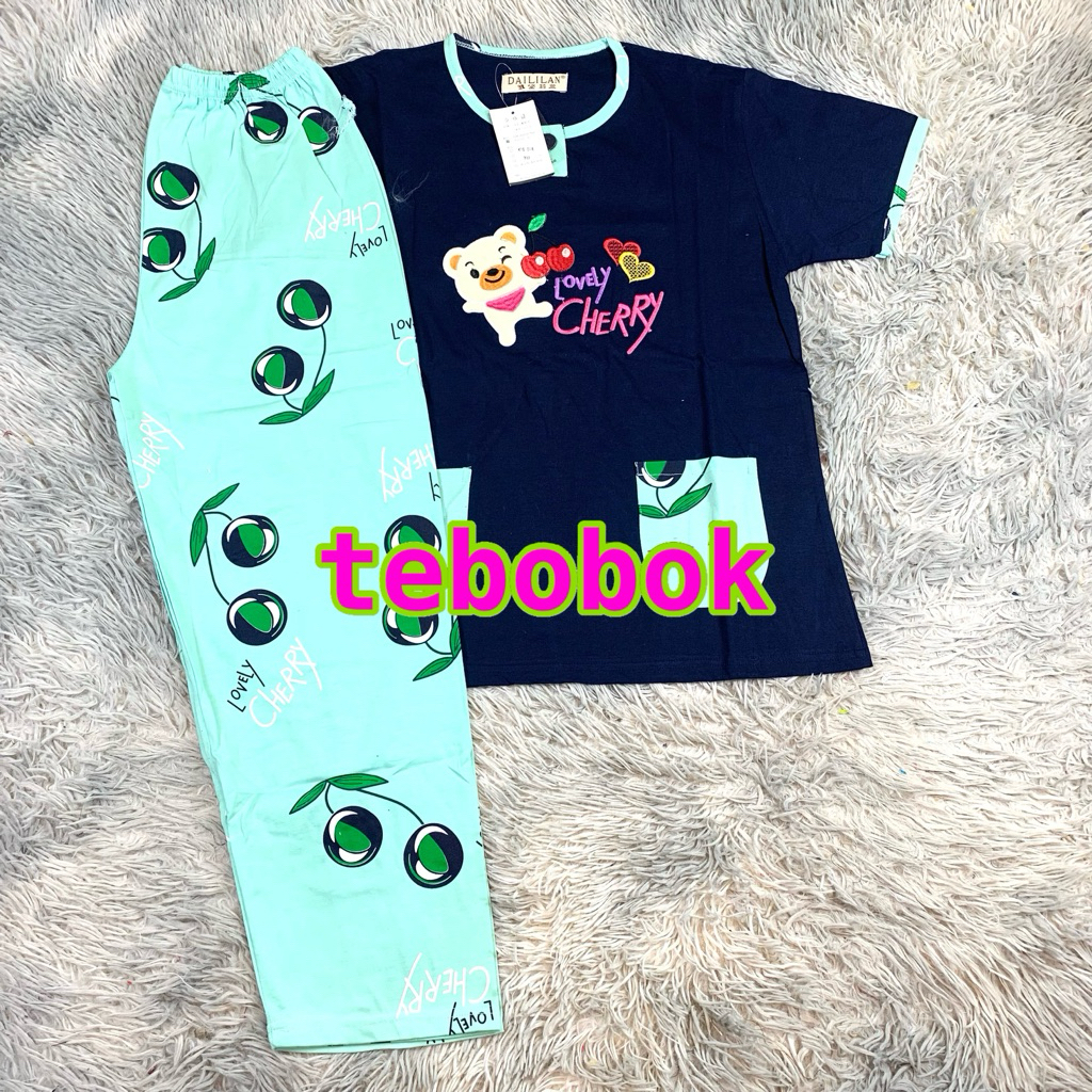 Tebobok - Cp Daililan Motif Terbaru ~ Baju Tidur Daililan Dewasa