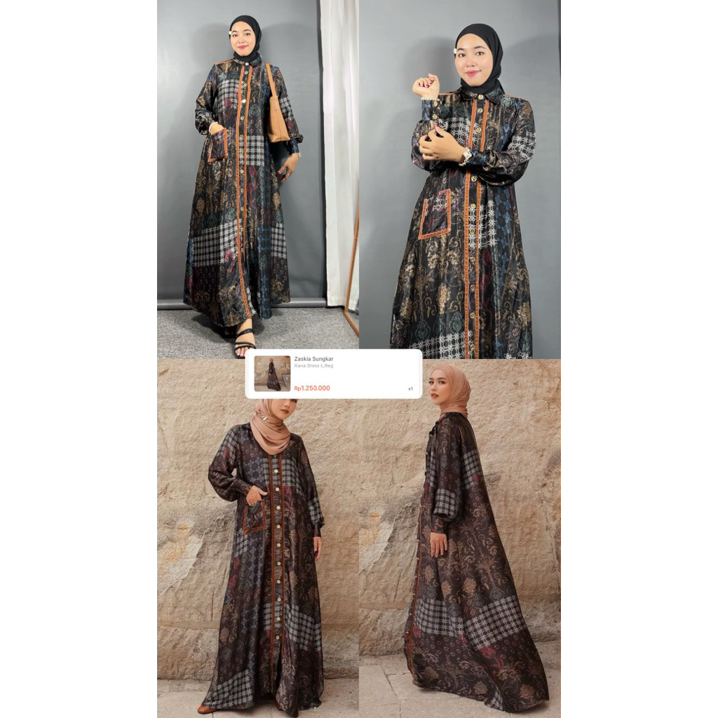 preloved dress zaskia sungkar termurch Ld 100