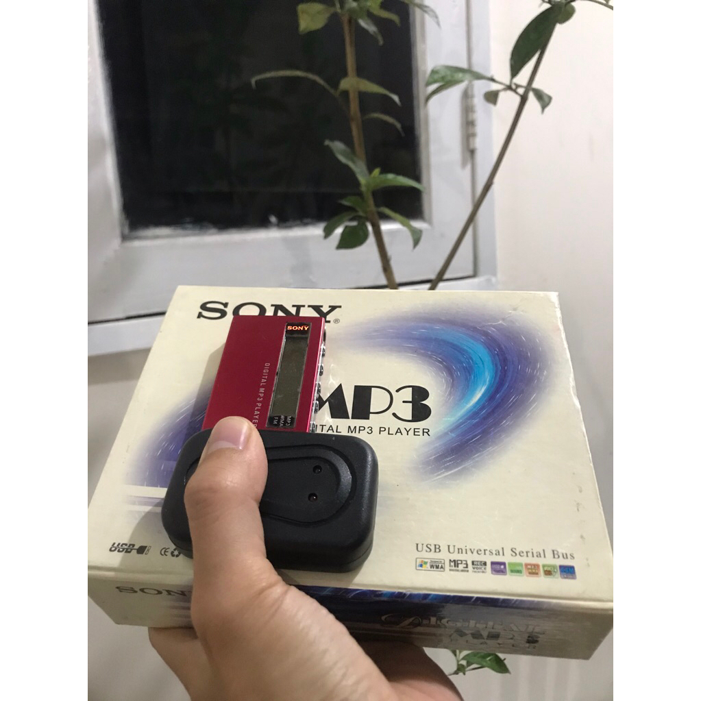MP3 player Sony bekas pakai