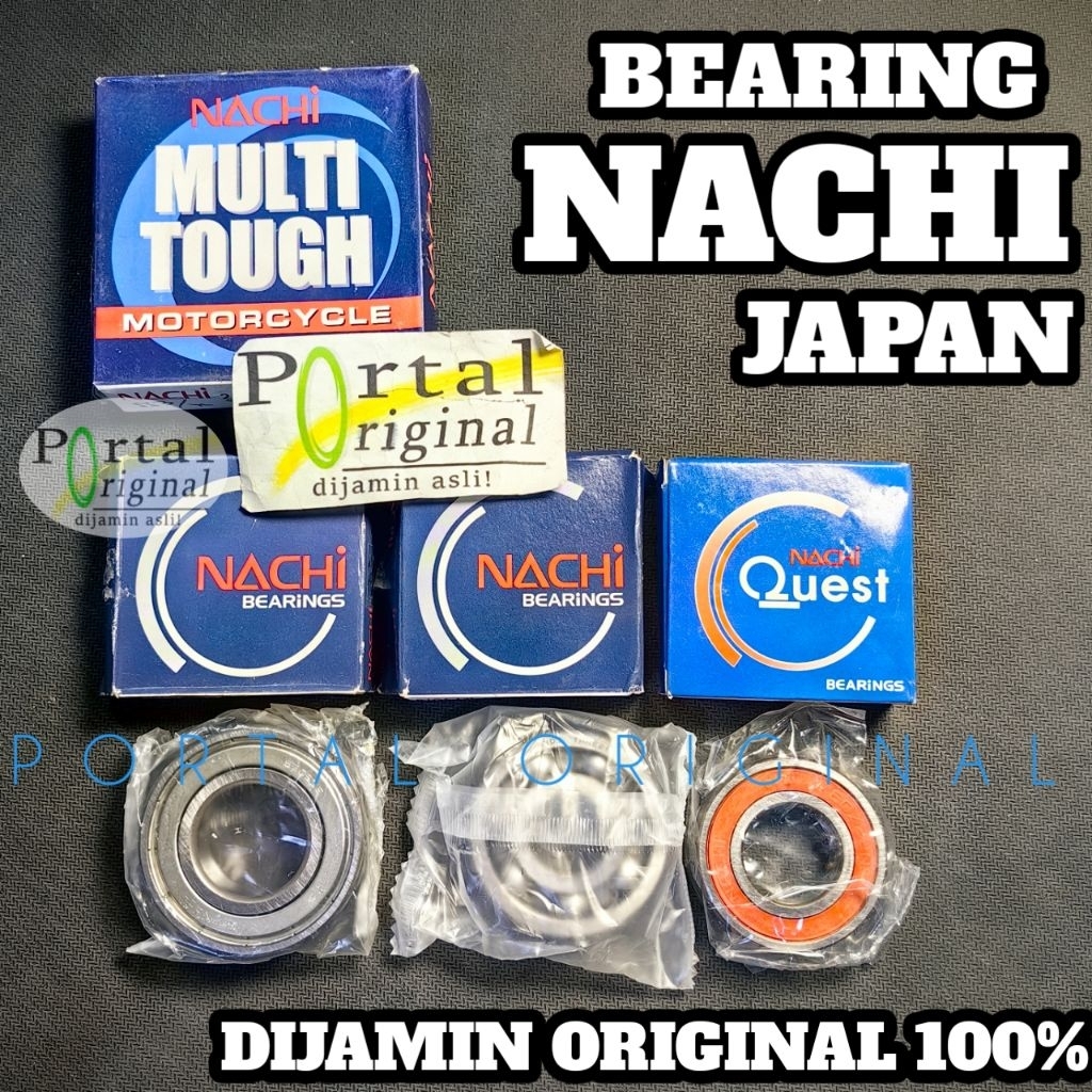 Bearing Laher NACHI original 100% ALL TIPE 6000 6001 6002 6003 6004 6006 6007 6201 6202 6203 6204 62