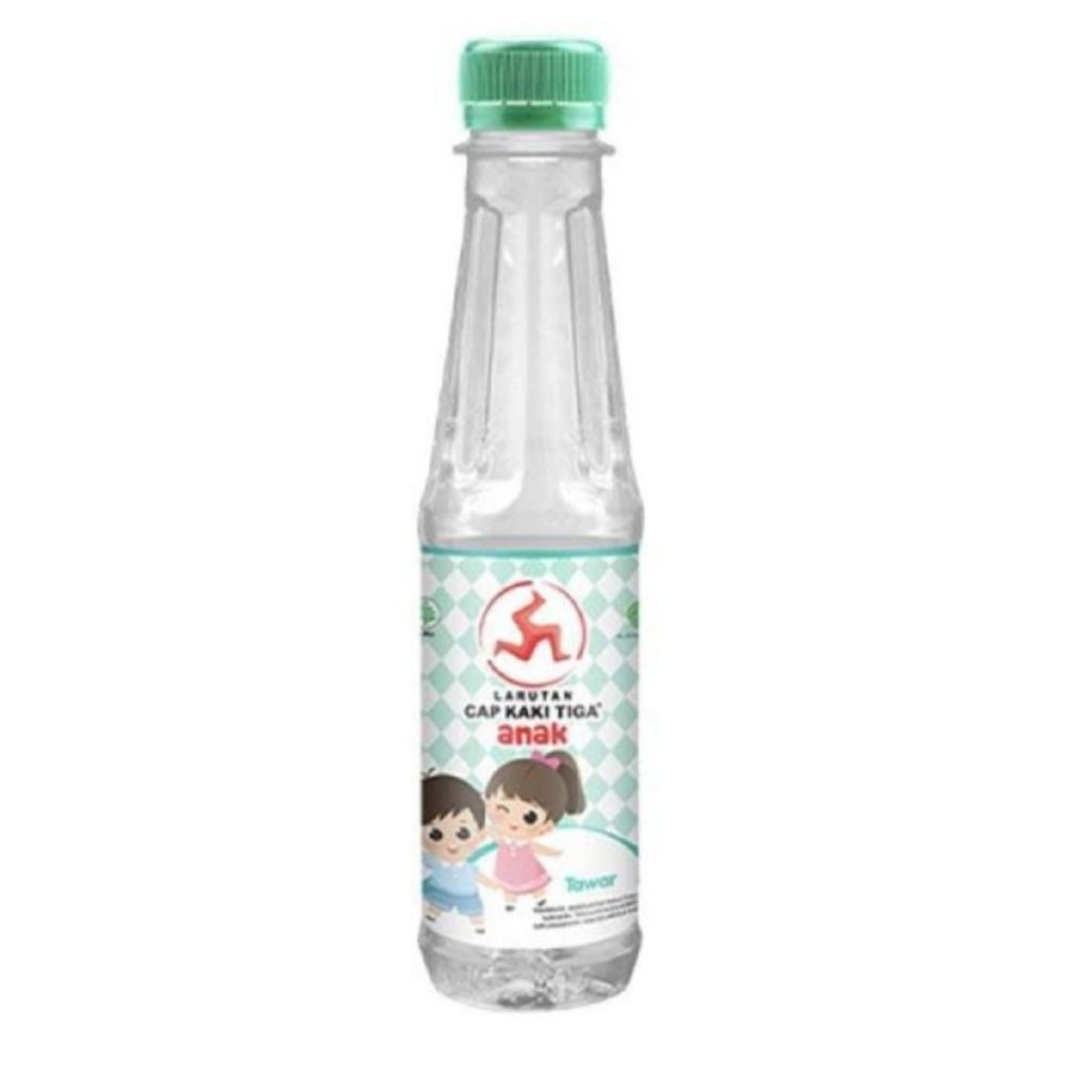 Larutan cap kaki tiga anak tawar botol 200 ml
