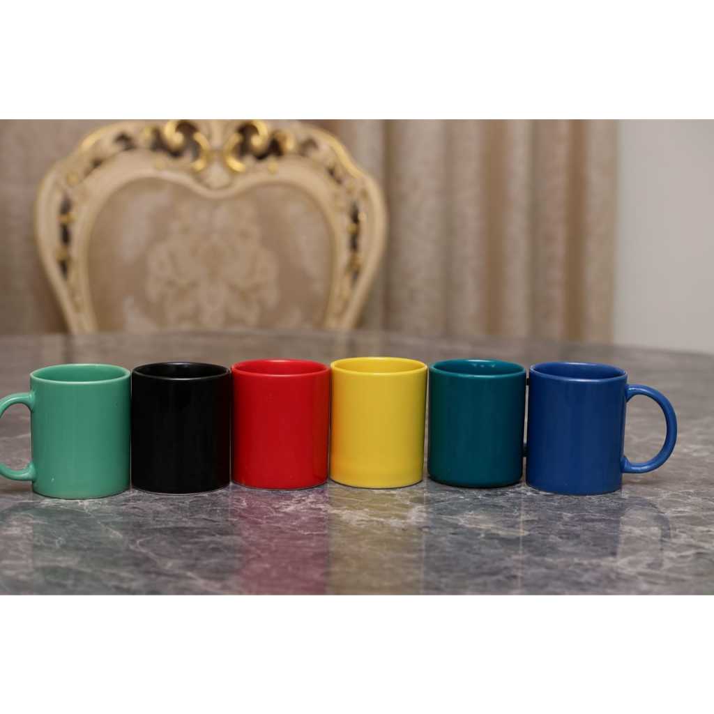 GELAS  WARNA CANTIK CANTIK/GELAS KERAMIK/GELAS SOUVENIR