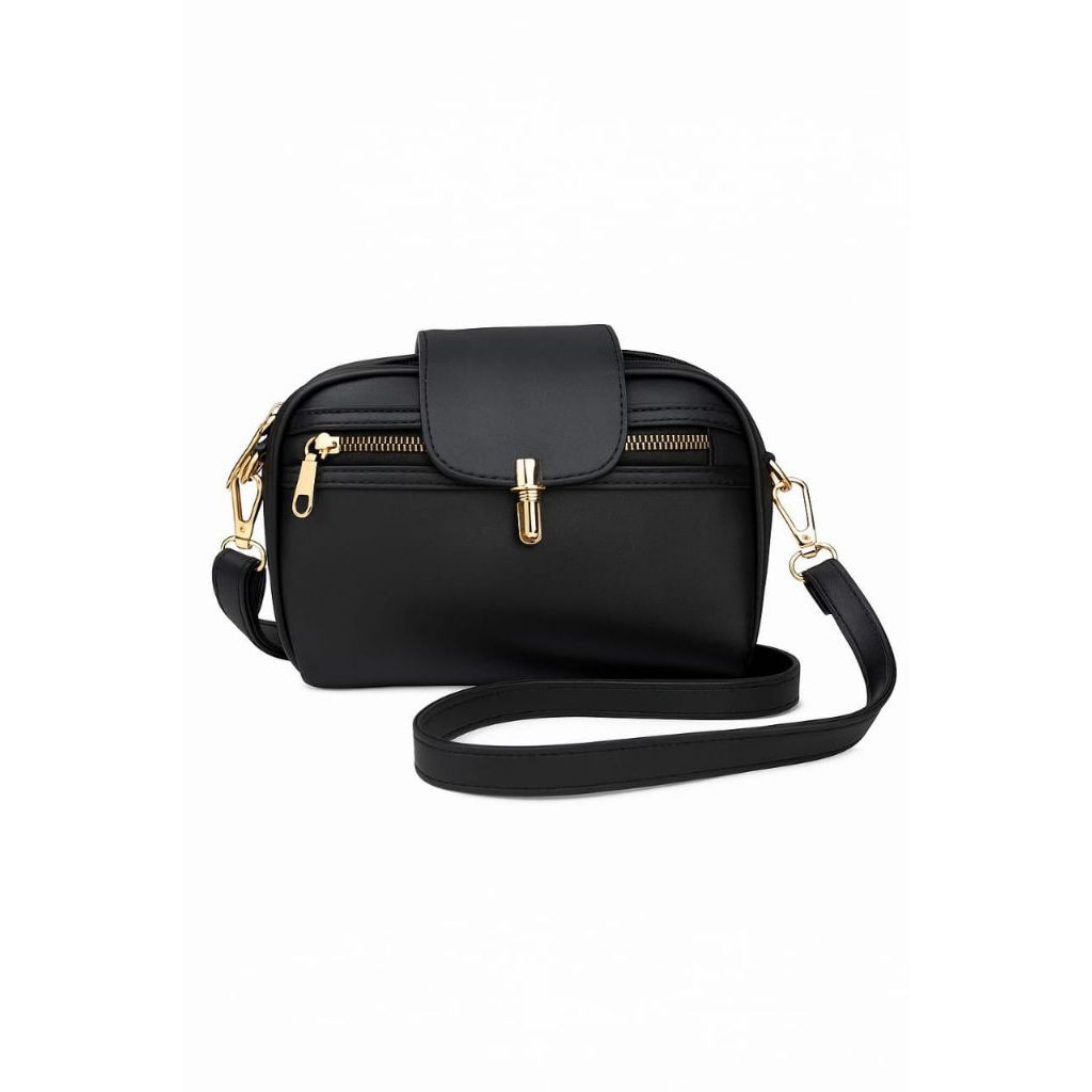 tas selempang Haura akaci debi tas wanita elegan 4 ruang