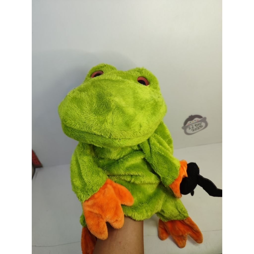 boneka kodok boneka tangan original gund