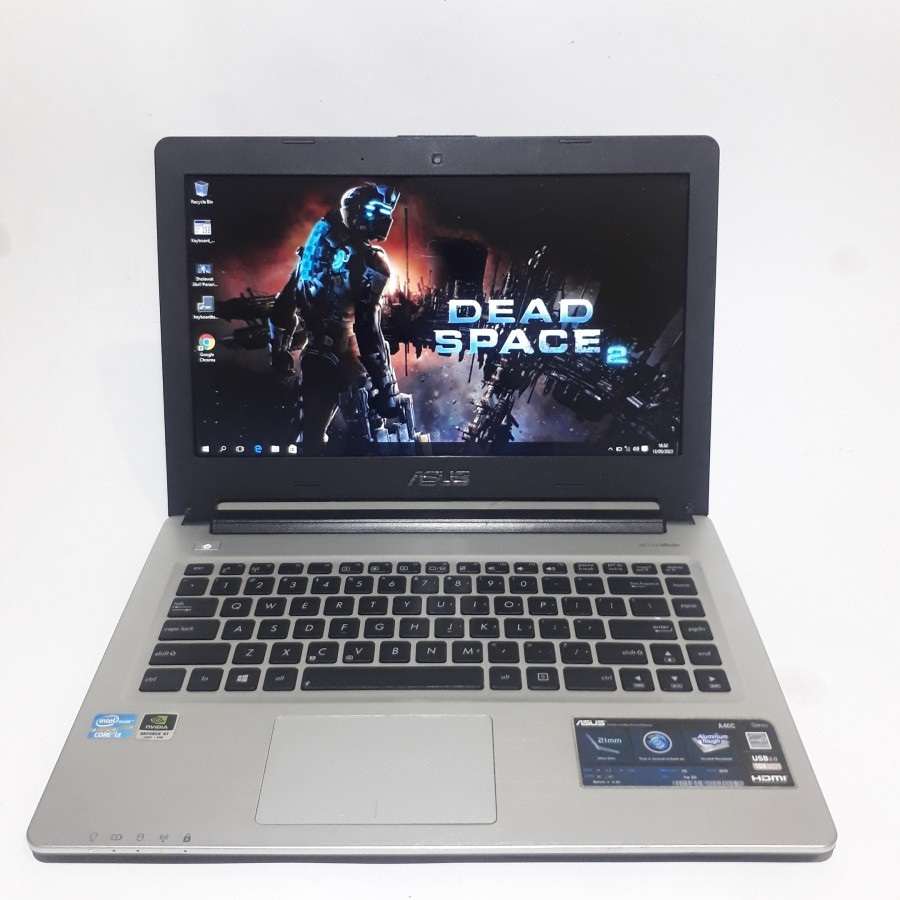 LAPTOP DOUBEL HARDIS ASUS CORE I7 DUAL VGA SSD 256GB RAM 12GB NVDIA GEFORCE GT 2GB