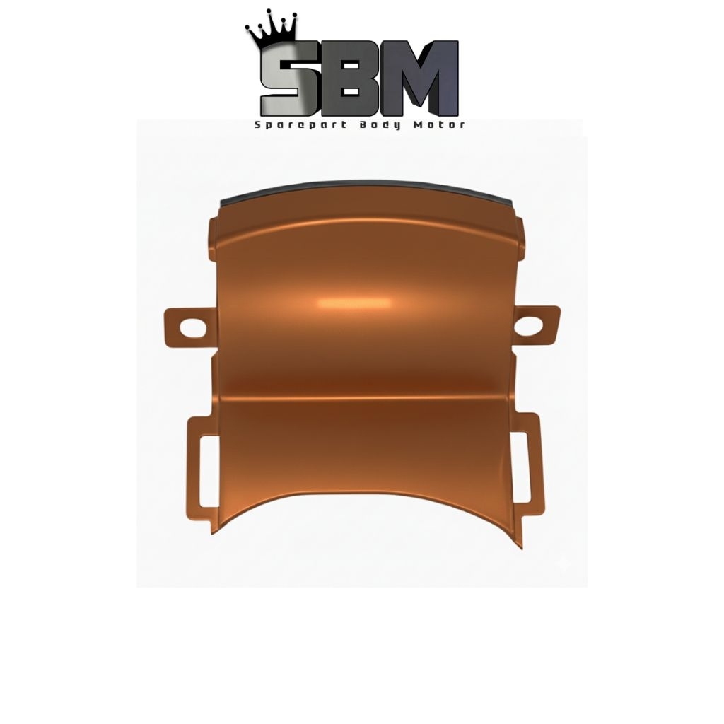cover inner upper sambungan bawah batok Honda Scoopy fi 2016 k16 warna coklat original